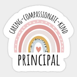 Principal Pastel Rainbow Sticker